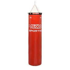 Боксерский мешок Sportko Элит с цепями МП-0 красный
