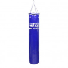 Боксерский мешок Sportko 150/35/65 с цепями МП-05 синий