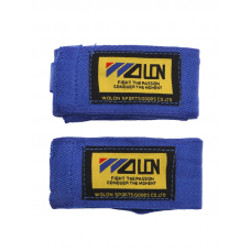 Бинты боксерские  Wolon длина 2,5 м синие