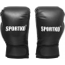 Боксерские перчатки SPORTKO ПД2 черные  10 унций 