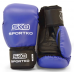 Боксерские перчатки SPORTKO ПД1 синие 10 унций 