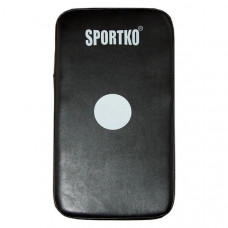 Макивара SPORTKO малая люкс кожаная М2 черная