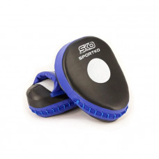 Лапы боксёрские Sportko Яблоко ПД6 синие