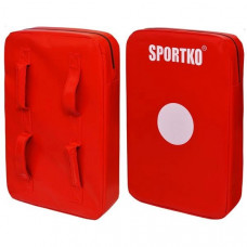 Макивара SPORTKO двойная люкс М3 красная