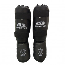 Защита для ног Sportko черный  L