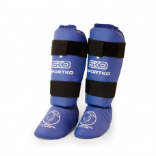 Защита для ног Sportko синий  M
