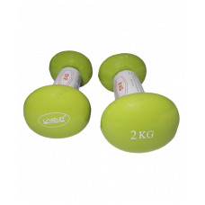 LIVEUP VINYL DUMBBELL EGG HEAD LS2001-2