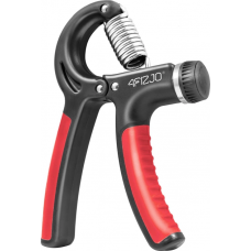 Кистевой пружинный эспандер 4FIZJO 10-40 кг черно-красный