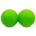 Массажный мячик двойной BAX зеленый