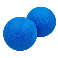 Массажный мячик двойной BAX синий