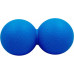 Массажный мячик двойной BAX синий