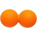 Массажный мячик двойной BAX оранжевый