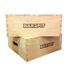 Плиометрический бокс (Тумба для кроссфита) 50х50х20 см BAR2FIT 2 шт.
