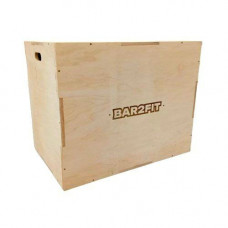 Плиометрический бокс деревянный BAR2FIT 75 x 60 x 50