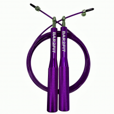 Скоростная скакалка BAR2FIT фиолетовая