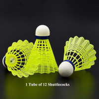 Нейлоновые воланы для бадминтона BAX 3 шт YELLOW