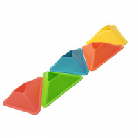 Фишки футбольные треугольные 20 шт. Multicolored