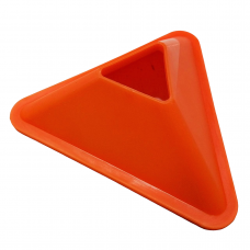 Фишка треугольная тренировочная  оранжевая