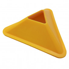 Фишка треугольная тренировочная желтая