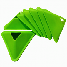 Фишки треугольные тренировочные зеленые