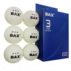Мячи для настольного тенниса 6 шт. BAX 3* 