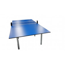 Теннисный стол с сеткой SR-1 синий 18 мм